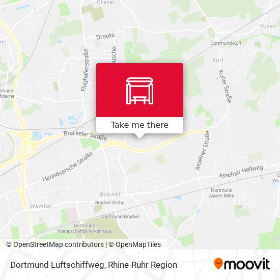 Dortmund Luftschiffweg map