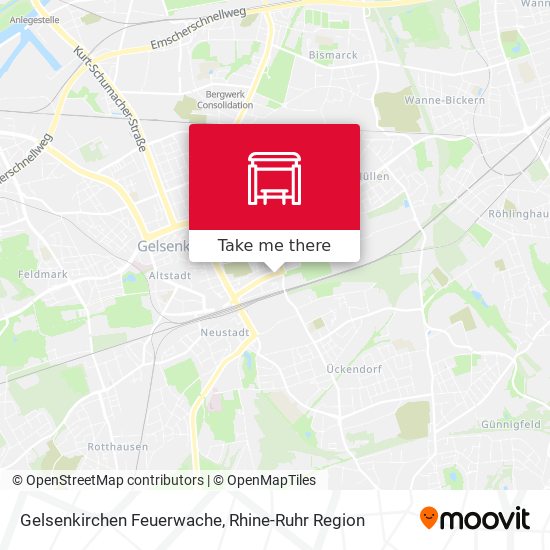 Gelsenkirchen Feuerwache map