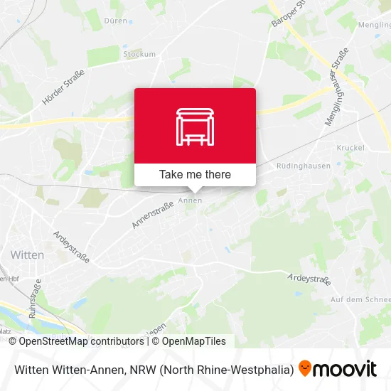 Карта Witten Witten-Annen