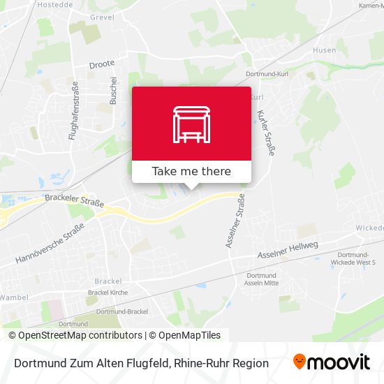 Dortmund Zum Alten Flugfeld map
