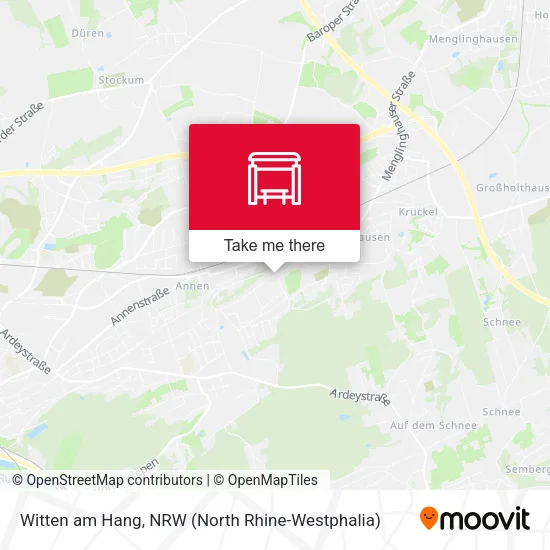 Карта Witten am Hang
