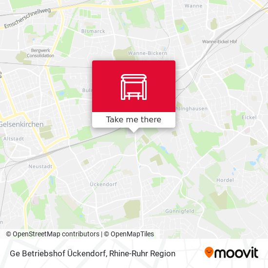 Ge Betriebshof Ückendorf map