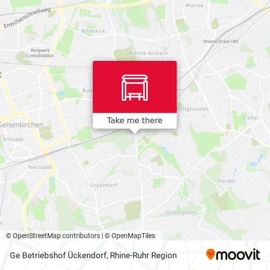 Ge Betriebshof Ückendorf map