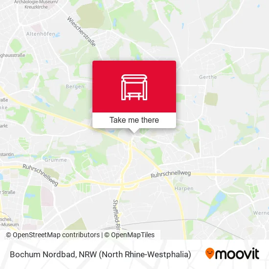 Карта Bochum Nordbad