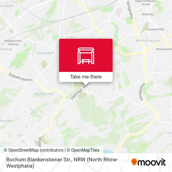 Карта Bochum Blankensteiner Str.