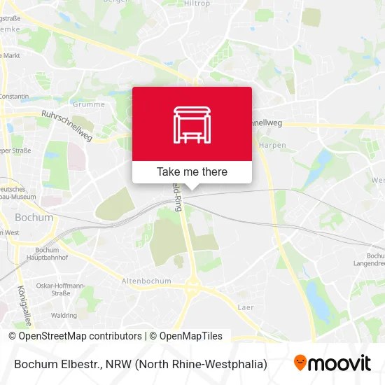 Карта Bochum Elbestr.