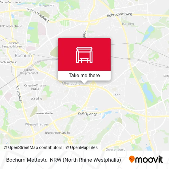 Карта Bochum Mettestr.
