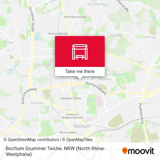 Bochum Grummer Teiche map