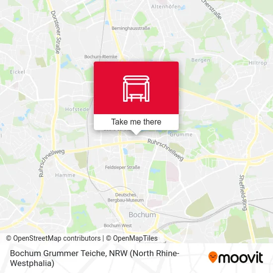 Bochum Grummer Teiche map