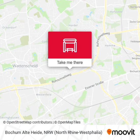 Карта Bochum Alte Heide