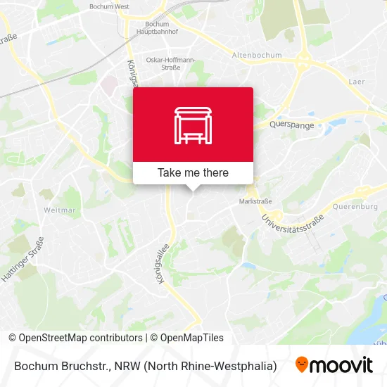 Карта Bochum Bruchstr.
