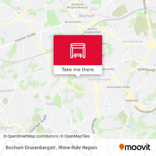 Bochum Drusenbergstr. map