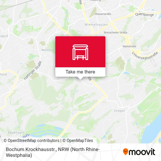 Bochum Krockhausstr. map
