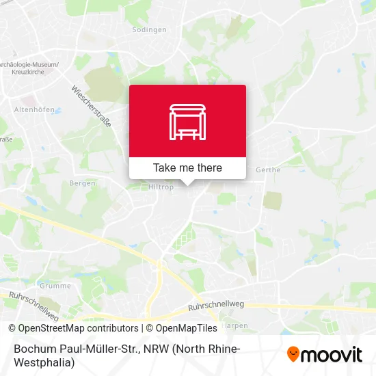 Bochum Paul-Müller-Str. map