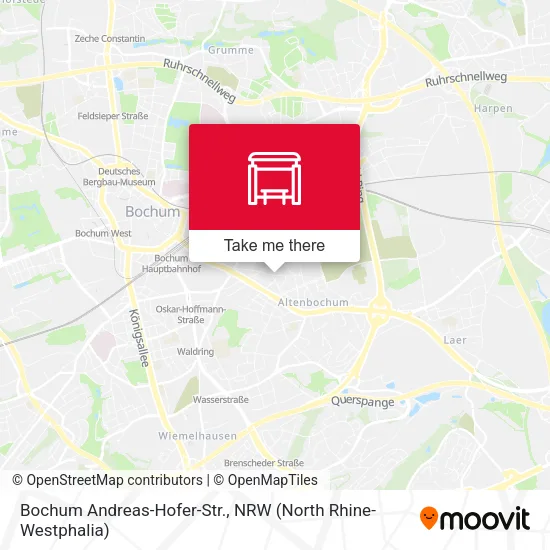 Карта Bochum Andreas-Hofer-Str.