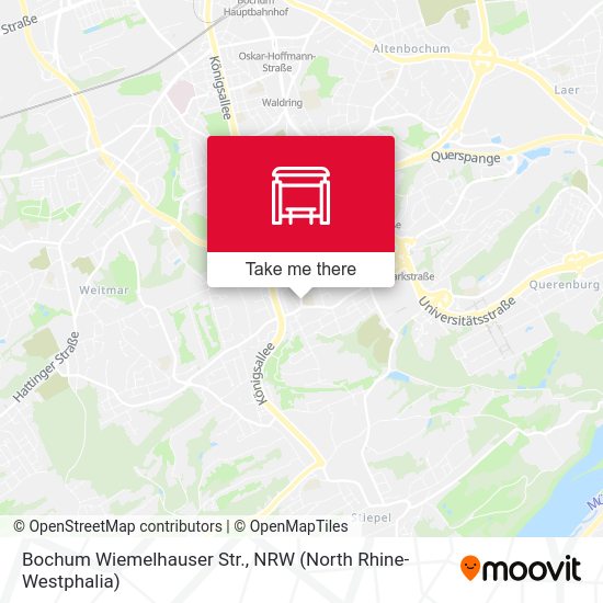 Bochum Wiemelhauser Str. map
