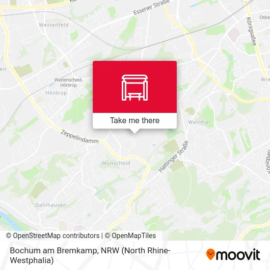 Карта Bochum am Bremkamp