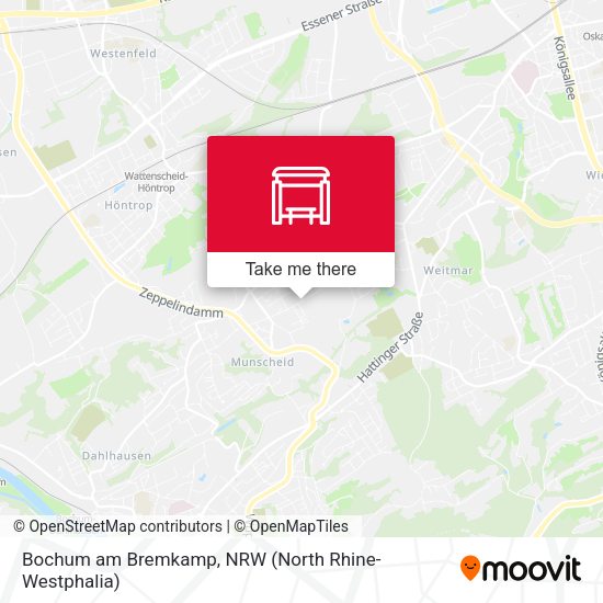 Карта Bochum am Bremkamp