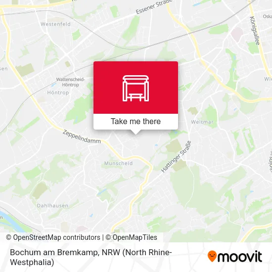 Карта Bochum am Bremkamp