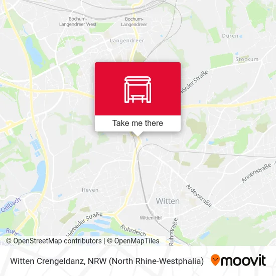 Карта Witten Crengeldanz