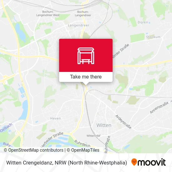 Witten Crengeldanz map