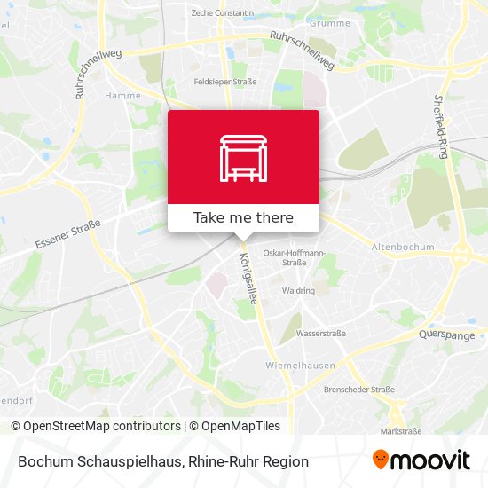 Bochum Schauspielhaus map