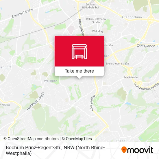 Карта Bochum Prinz-Regent-Str.