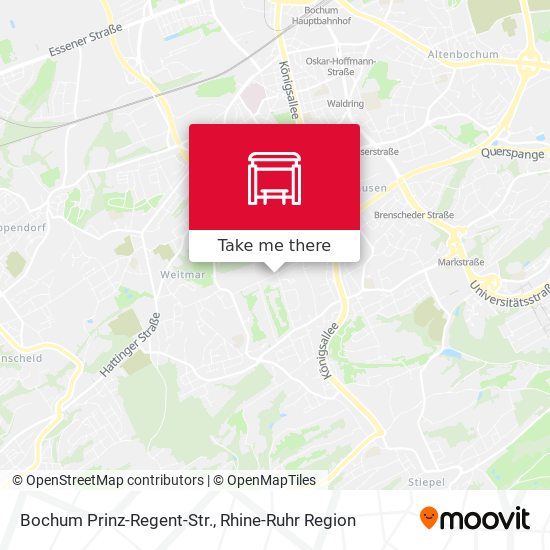 Bochum Prinz-Regent-Str. map