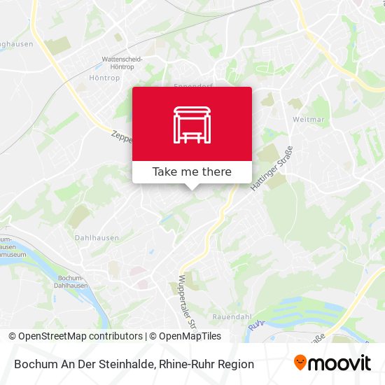 Bochum An Der Steinhalde map