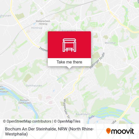 Карта Bochum An Der Steinhalde