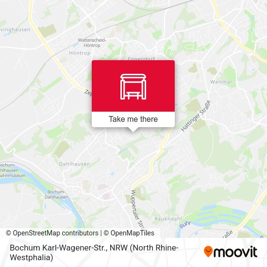Карта Bochum Karl-Wagener-Str.