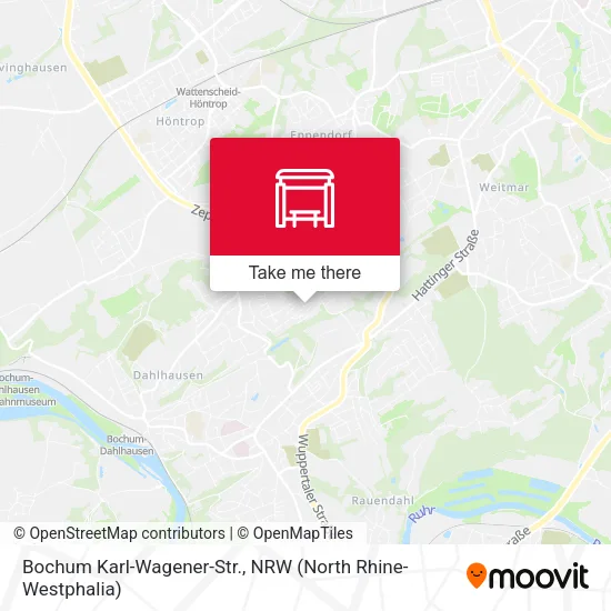 Карта Bochum Karl-Wagener-Str.