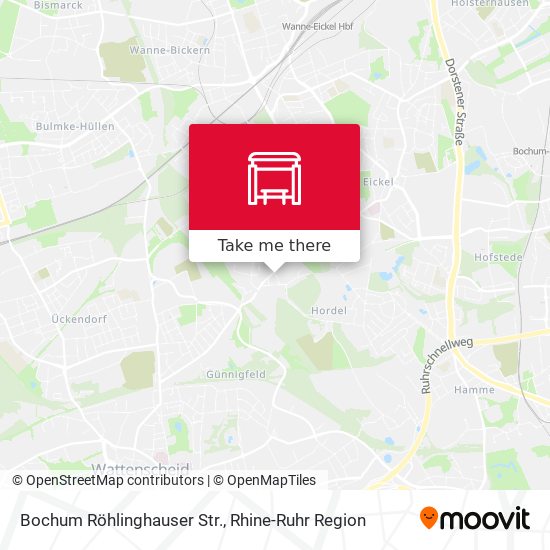 Bochum Röhlinghauser Str. map
