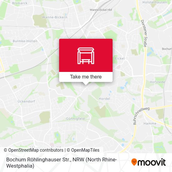 Карта Bochum Röhlinghauser Str.