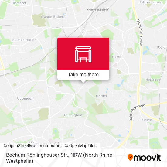 Карта Bochum Röhlinghauser Str.