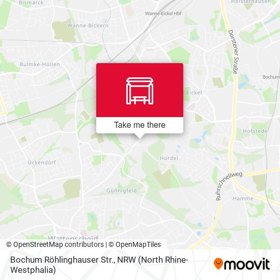 Карта Bochum Röhlinghauser Str.