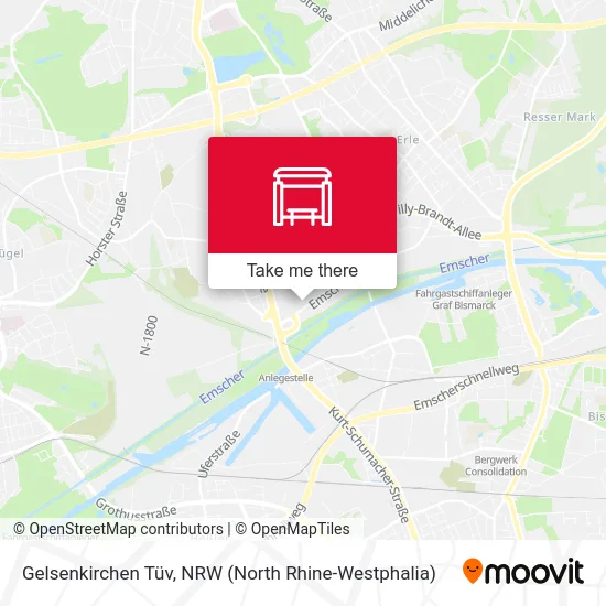 Gelsenkirchen Tüv map