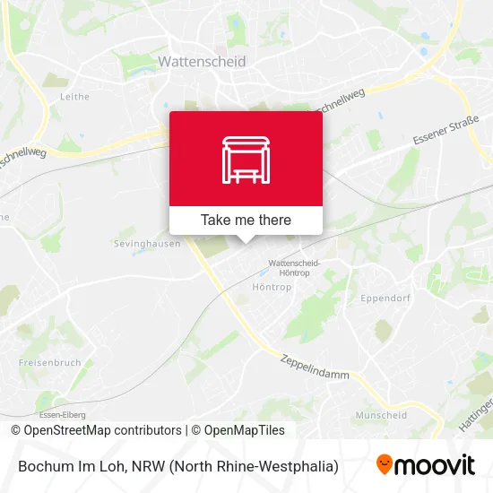 Карта Bochum Im Loh