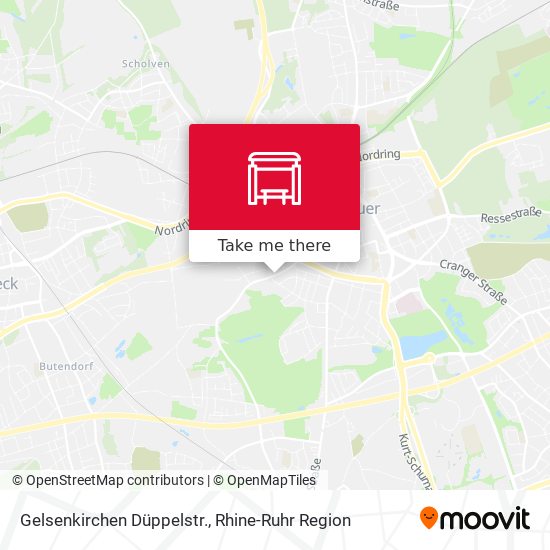 Gelsenkirchen Düppelstr. map