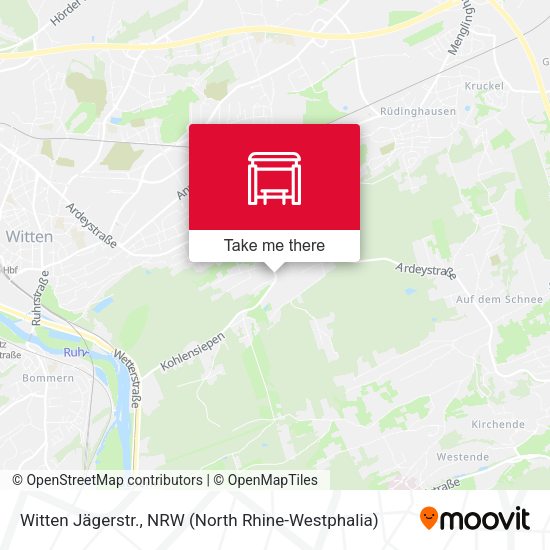 Карта Witten Jägerstr.