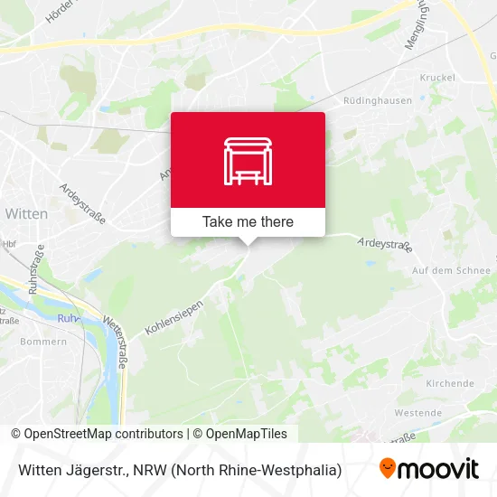 Карта Witten Jägerstr.
