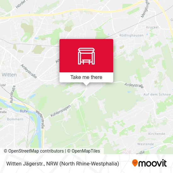 Карта Witten Jägerstr.