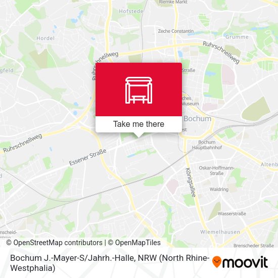 Bochum J.-Mayer-S/Jahrh.-Halle map