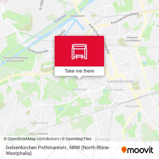 Gelsenkirchen Pothmannstr. map