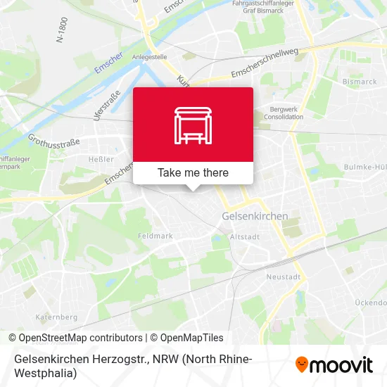 Gelsenkirchen Herzogstr. map