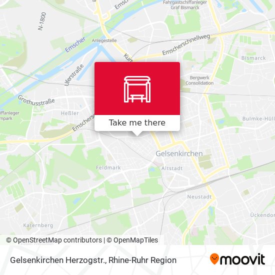 Gelsenkirchen Herzogstr. map