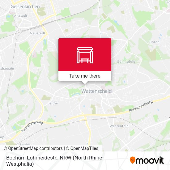 Карта Bochum Lohrheidestr.