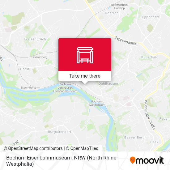 Bochum Eisenbahnmuseum map