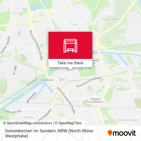 Карта Gelsenkirchen Im Sundern