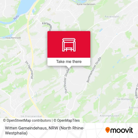 Witten Gemeindehaus map